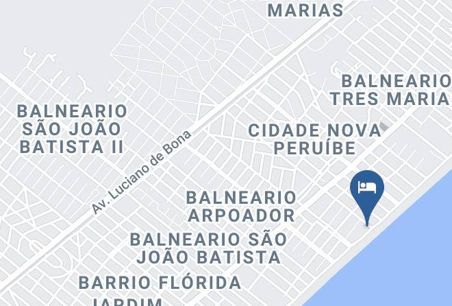 Peruibe - Mirante Praia Hotel Peruibe Maps