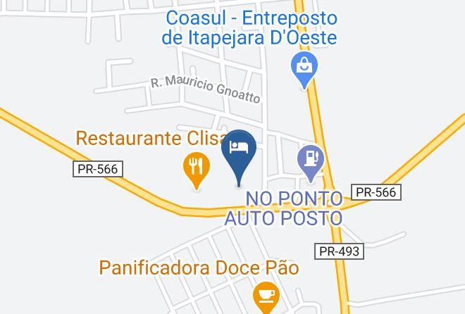 Itapejara D Oeste - Mirante Sul Park Hotel Maps