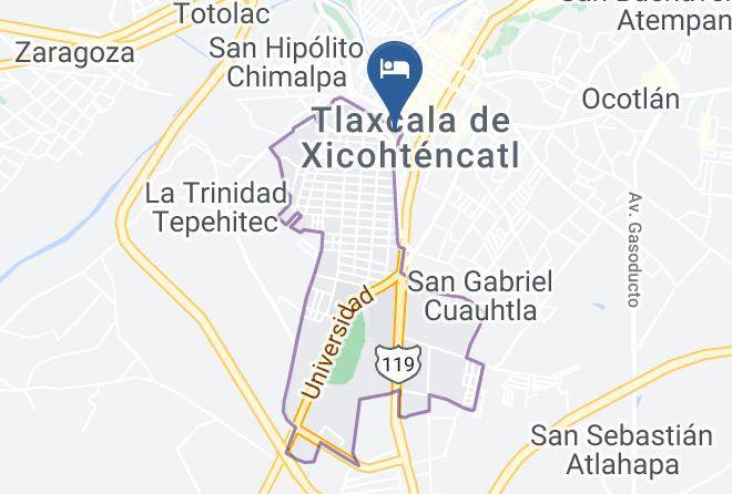 Tlaxcala De Xicohtencatl Unidad Habitacional Xicotencatl - Mirante Tlaxcala Hotel Maps