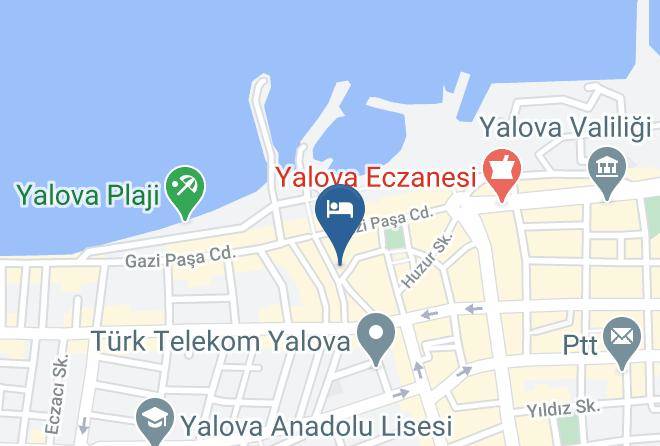 Mirart Hotel Boutique & Spa Yalova Map