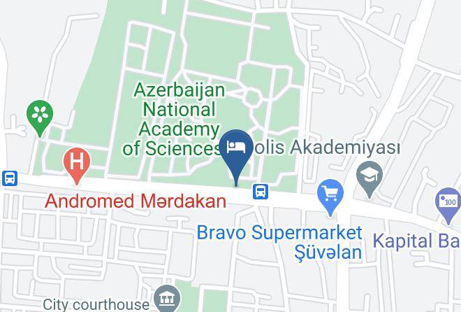 Baki - Miras Hotel Maps