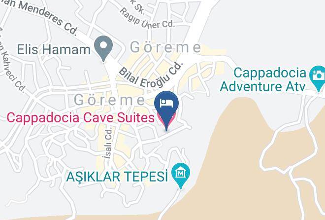 Goreme - Cappadocia Cave Suites Maps