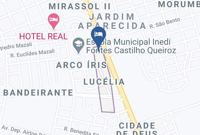 Mirassol D Oeste - Mirassol Palace Hotel Maps