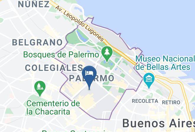 Buenos Aires - Miravida Soho Hotel & Wine Bar Maps