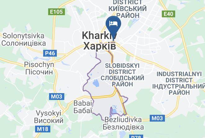 Kharkiv - Mirax Boutique Hotel Maps