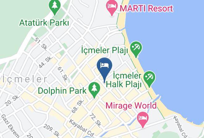 Marmaris - Miray Hotel Maps