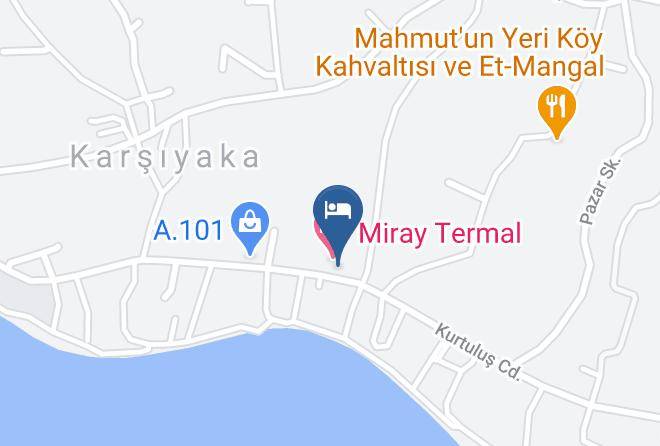 Armutlu - Miray Otel Maps
