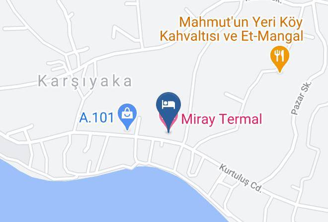 Armutlu - Miray Termal Hotel Maps