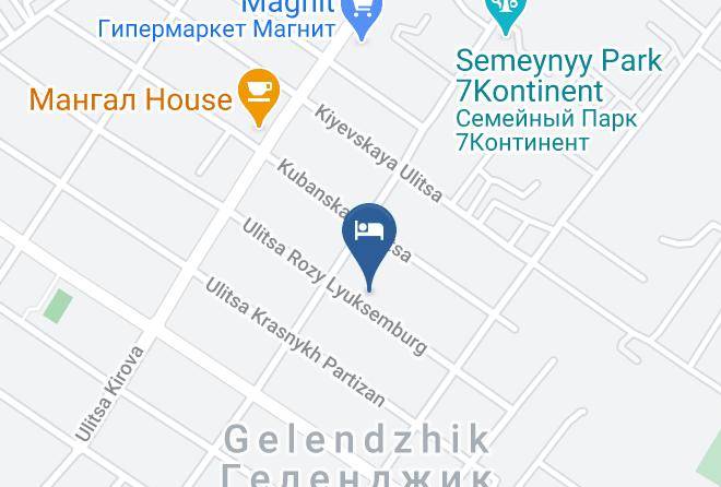 Gelendzhik - Mirazh Hotel Maps