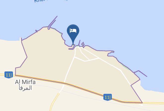 As Sila - Mirfa Hotel Maps
