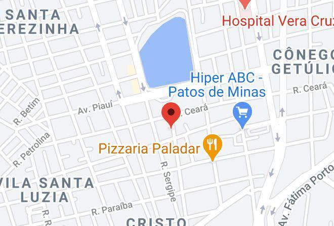 Patos De Minas - Mirian Hotel Maps
