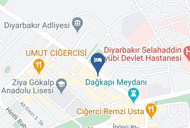 Yenisehir - Miroglu Hotel Maps