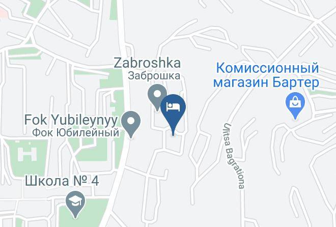 Irkutsk - Mironovskaya Hotel Maps