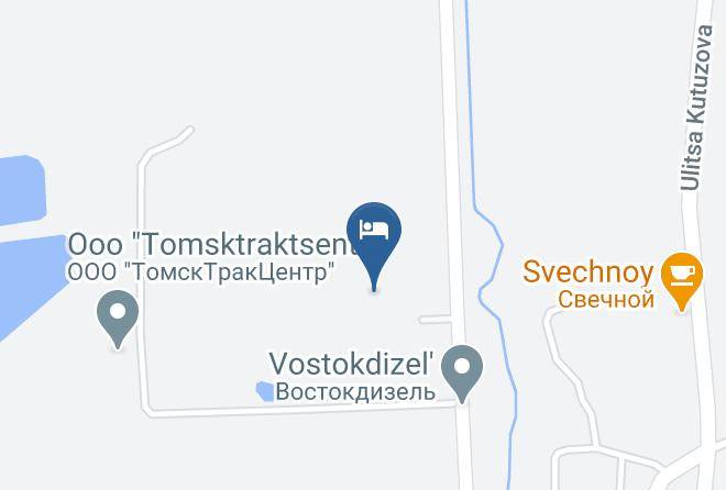 Tomsk - Mirotel Hotel Maps