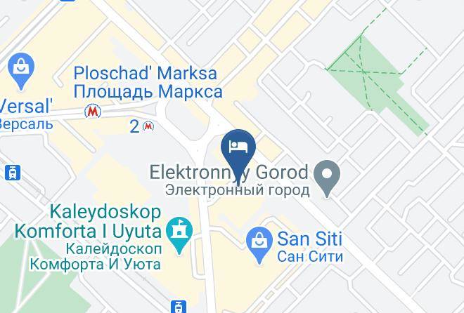 Mirotel' Novosibirsk Map