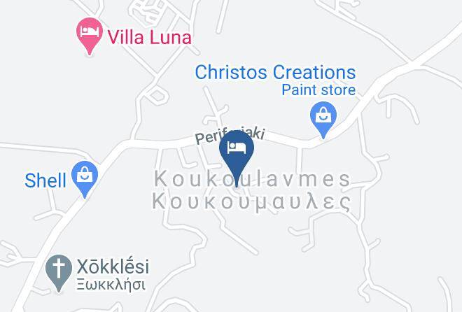 Paros - Mirsini Studios Maps