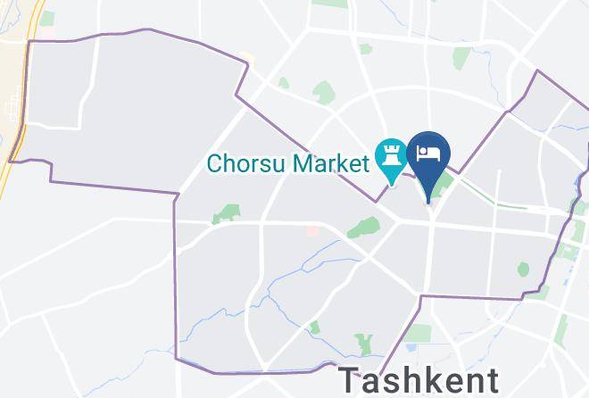 Tashkent - Mirzo Boutique Hotel Maps
