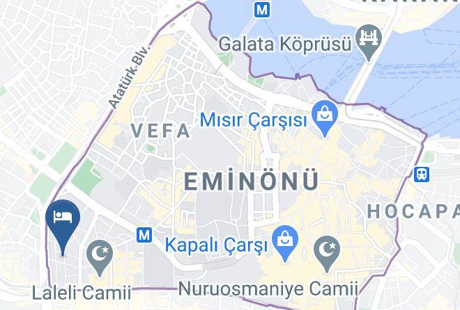 Fatih - Misa Hotel Maps