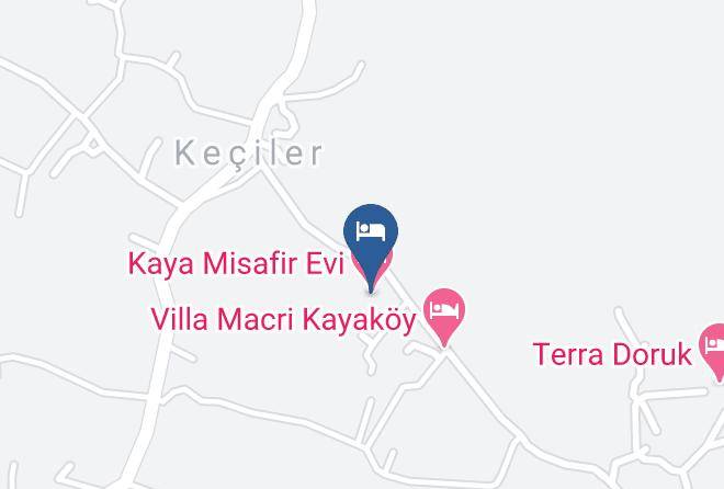 Mugla - Misafir Evi Hotel Maps