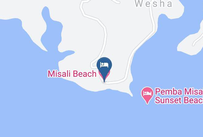 Chake Chake - Misali Beach Maps