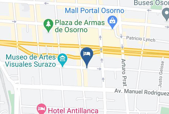 Osorno Province - Misari Work Hotel Maps