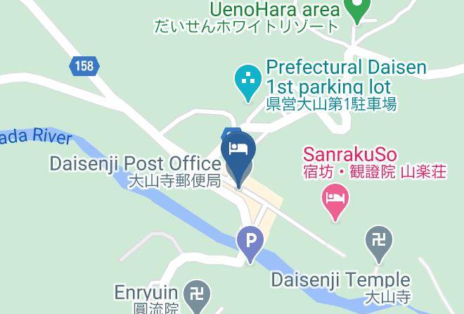 Daisen Townsaihaku District - Misen Inn Maps