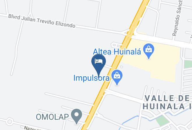 Apodaca - Hotel Mision Express Monterrey Aeropuerto La Fe Maps