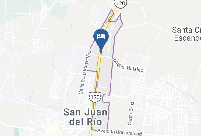 San Juan Del Rio - Mision Express Maps