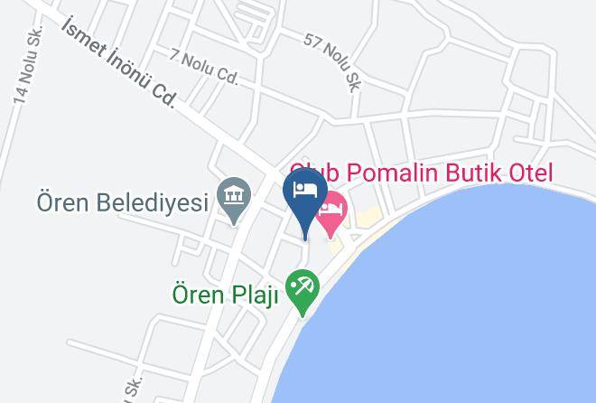 Milas - Miss Hotel Karya Maps