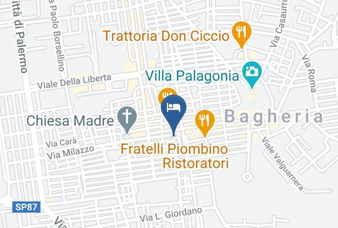 Palermo - Miss Sicily B&b Maps