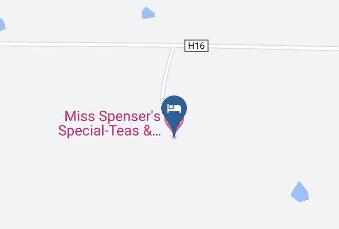 Clarke - Miss Spenser's Special Teas & Longview Bed And Breakfast Maps
