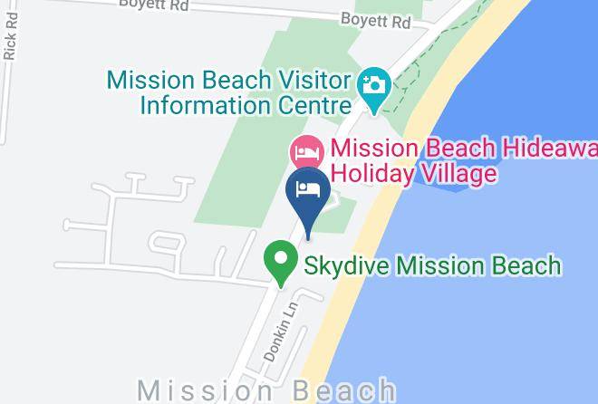 Cassowary Coast - Mission Beach Retreat Maps