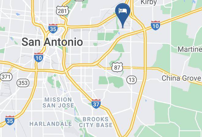 Bexar - Mission City Rv Park Maps