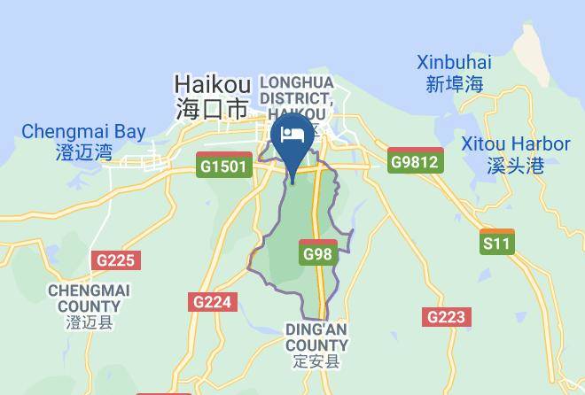 Haikou - Mission Hills Resort Haikou Maps