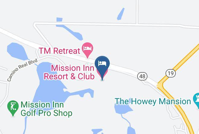 Lake - Mission Inn Resort & Club Maps