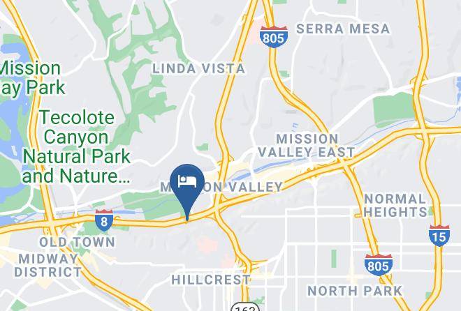 San Diego - Mission Valley Resort Maps