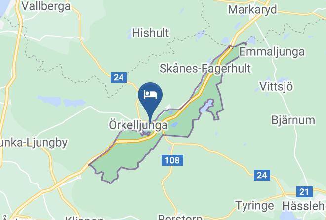 Orkelljunga - Missionsgarden Strandhem Maps