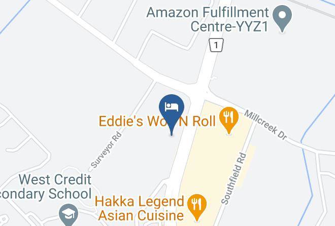 Peel - Mississauga Inn & Suites Maps
