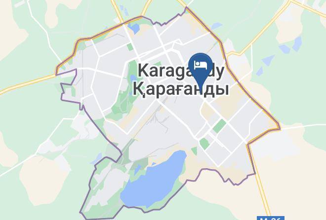 Karaganda - Missmary Hotel Maps