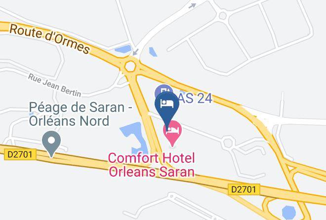 Loiret - Mister Bed Saran Maps