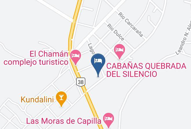 Punilla Department - Mistica Serrana Cabanas Maps