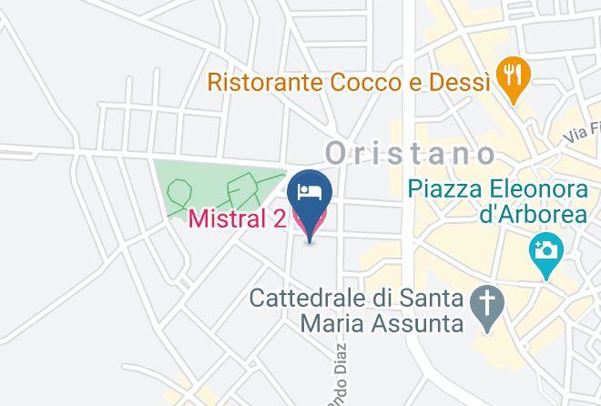 Mistral 2 Hotel Map