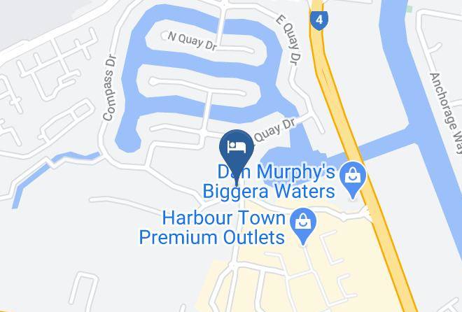 Gold Coast - Mistral At Harbour Quays Maps