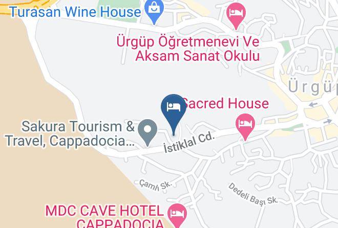 Urgup - Misty Cave Hotel Maps