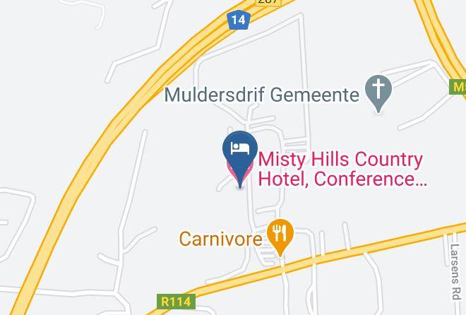 West Rand - Misty Hills Country Hotel Conference Centre & Spa Maps