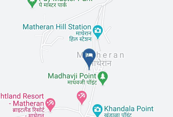 Matheran - Misty Matheran Resorts Maps