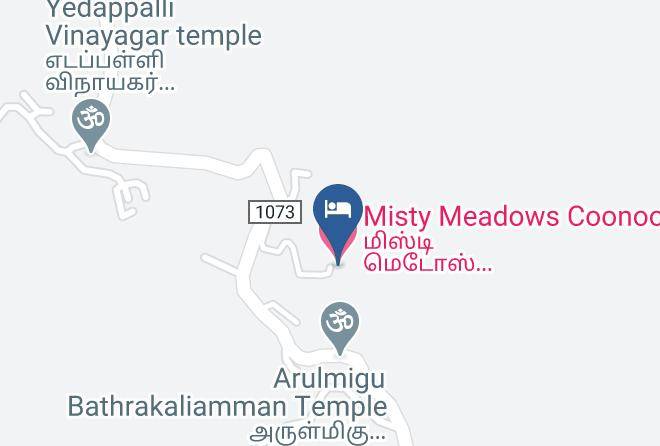 Misty Meadows Coonoor Map