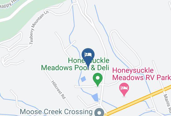 Sevier - Misty Meadows Cove Mountain Resorts Maps