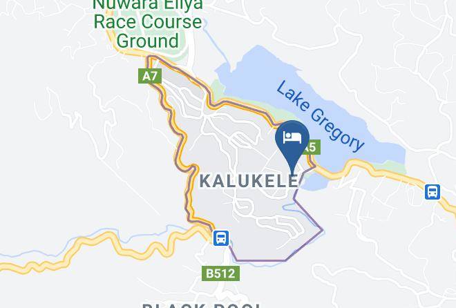 Kandy - Misty Paradise Of Lake Gregory Maps