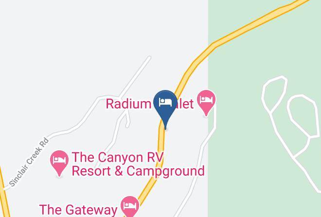 East Kootenay - Misty River Lodge Maps